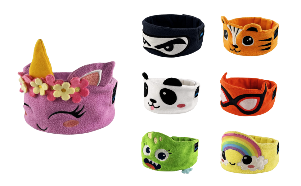 Kooshy Bands Headphones™ v2 Unicorn